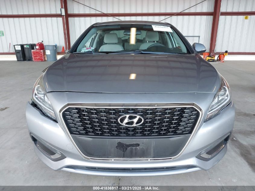 2016 Hyundai Sonata Hybrid Se VIN: KMHE24L19GA041755 Lot: 41836917