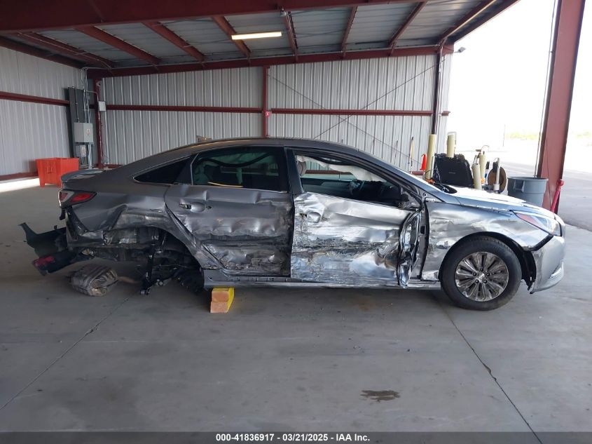 2016 Hyundai Sonata Hybrid Se VIN: KMHE24L19GA041755 Lot: 41836917