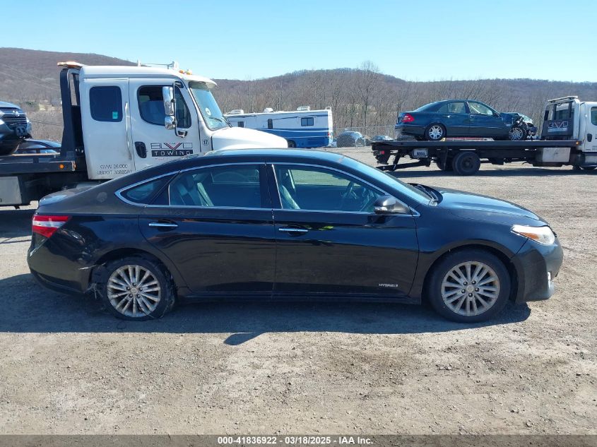 2013 Toyota Avalon Hybrid Xle Premium VIN: 4T1BD1EB5DU007419 Lot: 41836922