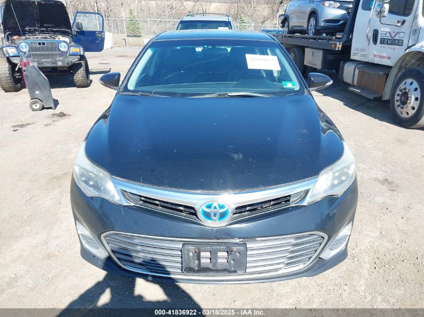 2013 Toyota Avalon Hybrid Xle Premium VIN: 4T1BD1EB5DU007419 Lot: 41836922