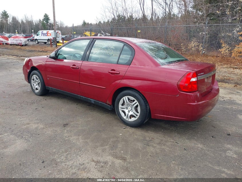 2006 CHEVROLET MALIBU VIN: 1G1ZS51F06F184937