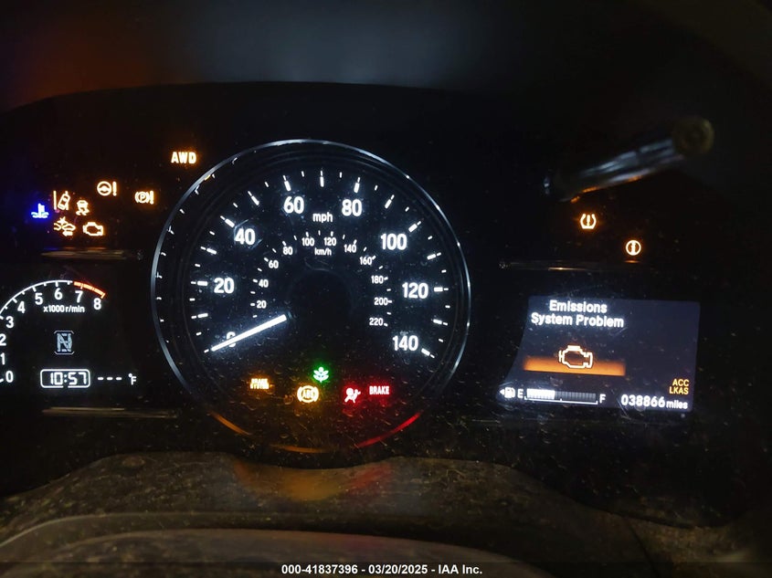 2019 HONDA HR-V VIN: 3CZRU6H55KM724016