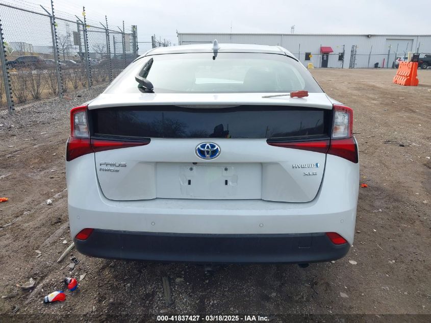 2021 Toyota Prius Xle Awd-E VIN: JTDL9MFU3M3030604 Lot: 41837427