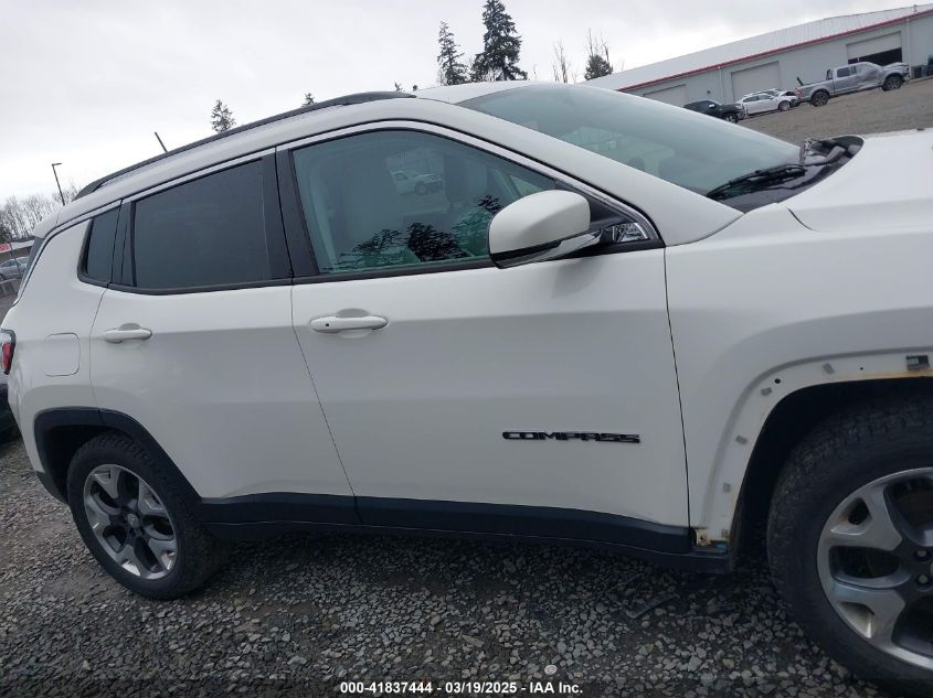 2020 Jeep Compass Limited 4X4 VIN: 3C4NJDCB5LT153584 Lot: 41837444