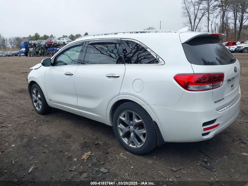 2018 KIA SORENTO 3.3L SX - 5XYPKDA51JG405998