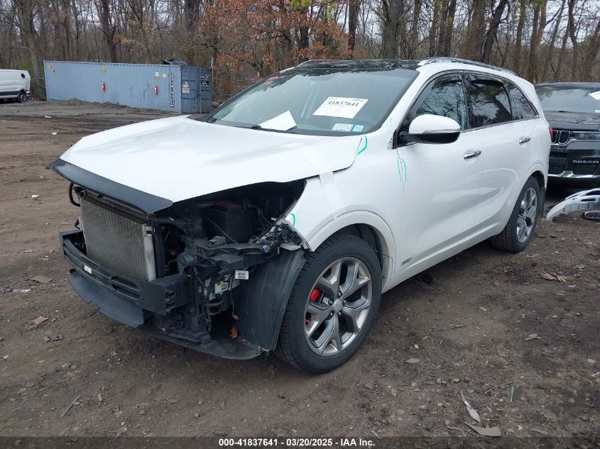 2018 KIA SORENTO 3.3L SX - 5XYPKDA51JG405998