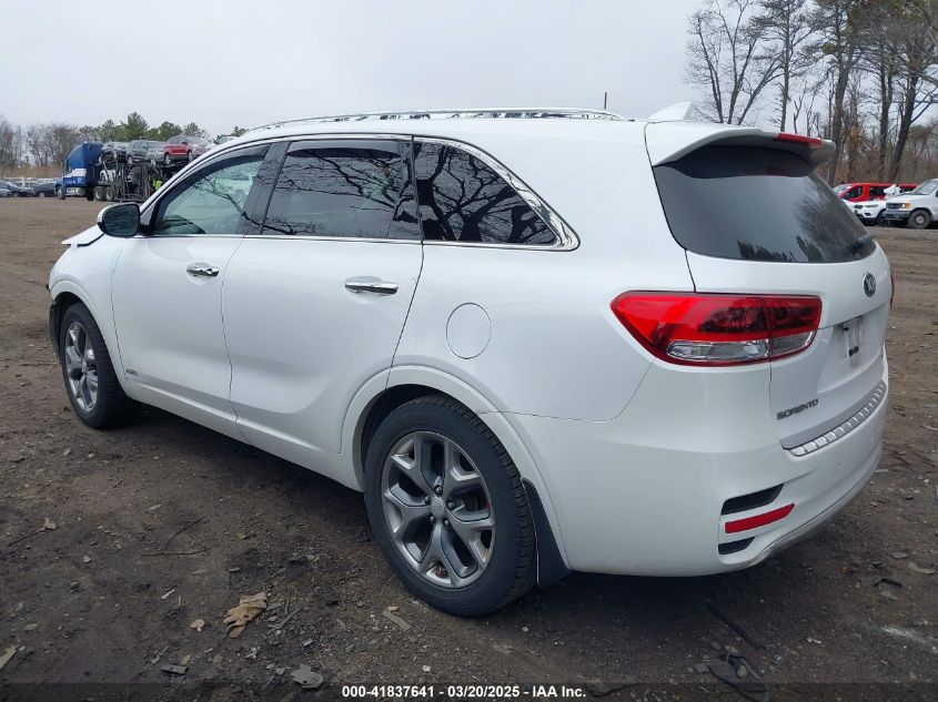 2018 KIA SORENTO 3.3L SX - 5XYPKDA51JG405998