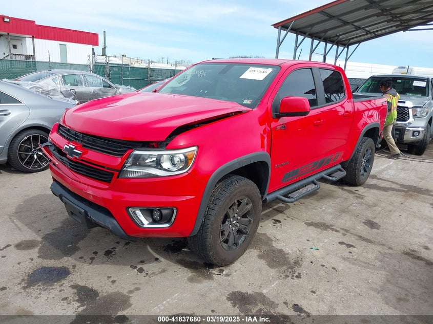 2018 CHEVROLET COLORADO VIN: 1GCGTDEN8J1141945