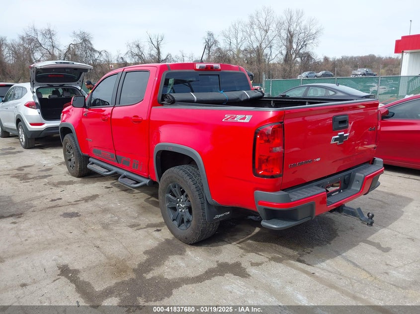 2018 CHEVROLET COLORADO VIN: 1GCGTDEN8J1141945