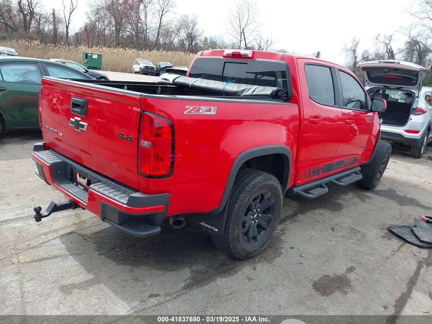2018 CHEVROLET COLORADO VIN: 1GCGTDEN8J1141945