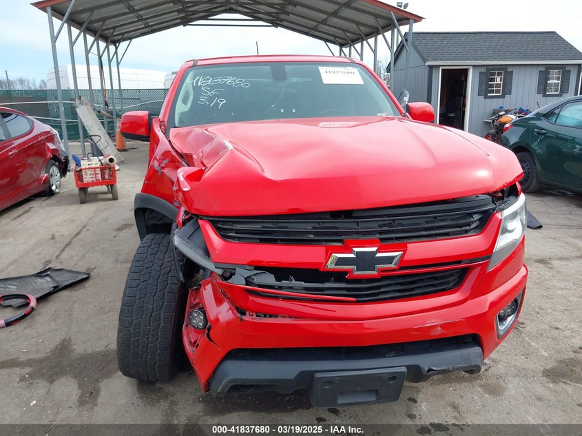 2018 CHEVROLET COLORADO VIN: 1GCGTDEN8J1141945