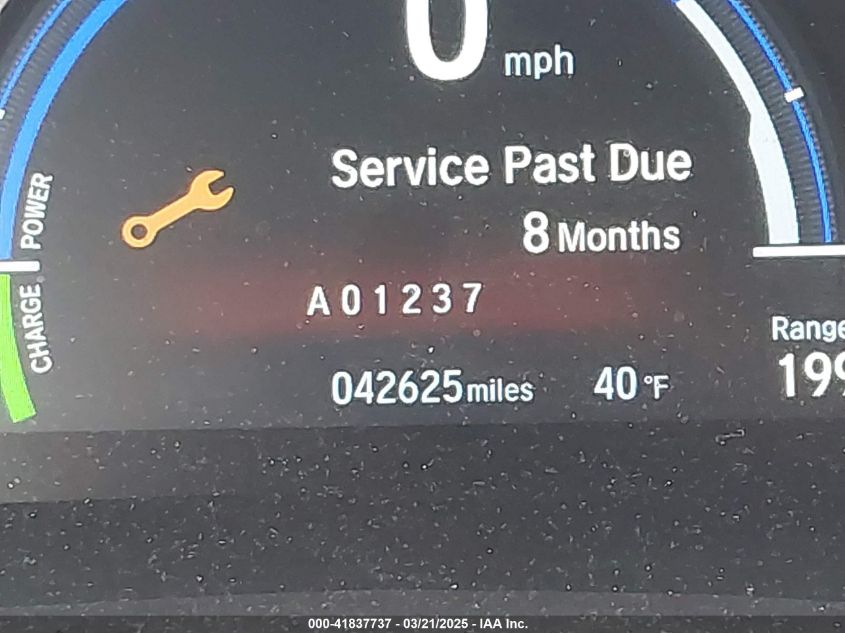 2018 Honda Clarity Plug-In Hybrid Touring VIN: JHMZC5F32JC007558 Lot: 41837737