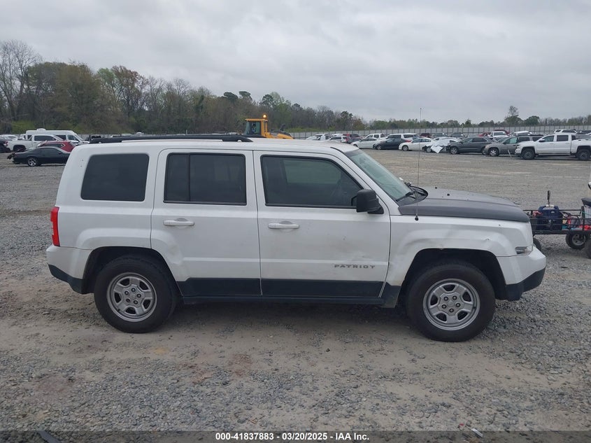 2014 JEEP PATRIOT VIN: 1C4NJPBAXED504895