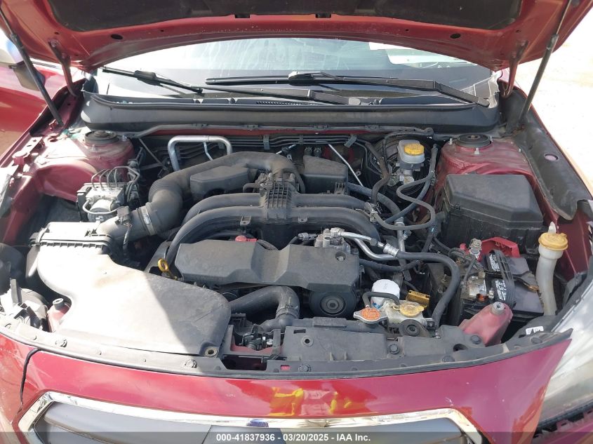 2017 Subaru Legacy 2.5I Limited VIN: 4S3BNAK67H3065620 Lot: 41837936