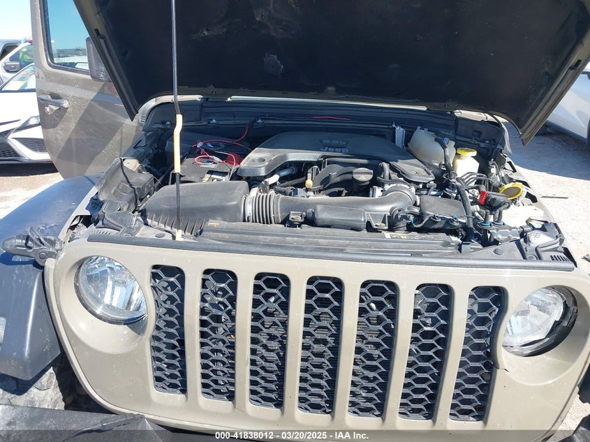 2020 JEEP GLADIATOR VIN: 1C6HJTAG8LL212135