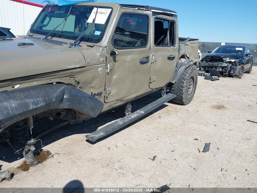 2020 JEEP GLADIATOR VIN: 1C6HJTAG8LL212135