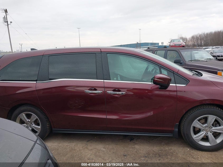 2019 HONDA ODYSSEY EX-L - 5FNRL6H79KB048085