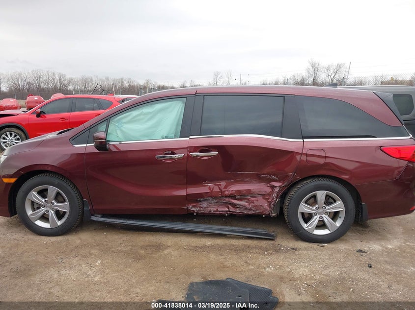 2019 HONDA ODYSSEY EX-L - 5FNRL6H79KB048085