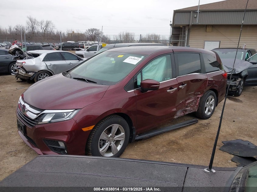 2019 HONDA ODYSSEY EX-L - 5FNRL6H79KB048085