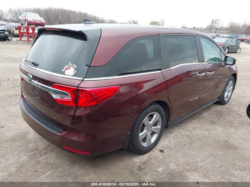 2019 HONDA ODYSSEY EX-L - 5FNRL6H79KB048085
