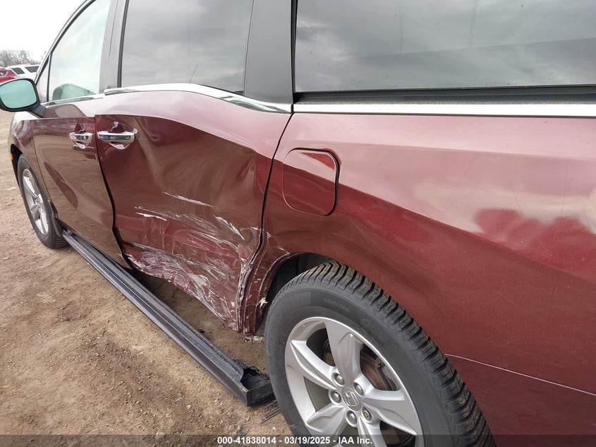 2019 HONDA ODYSSEY EX-L - 5FNRL6H79KB048085