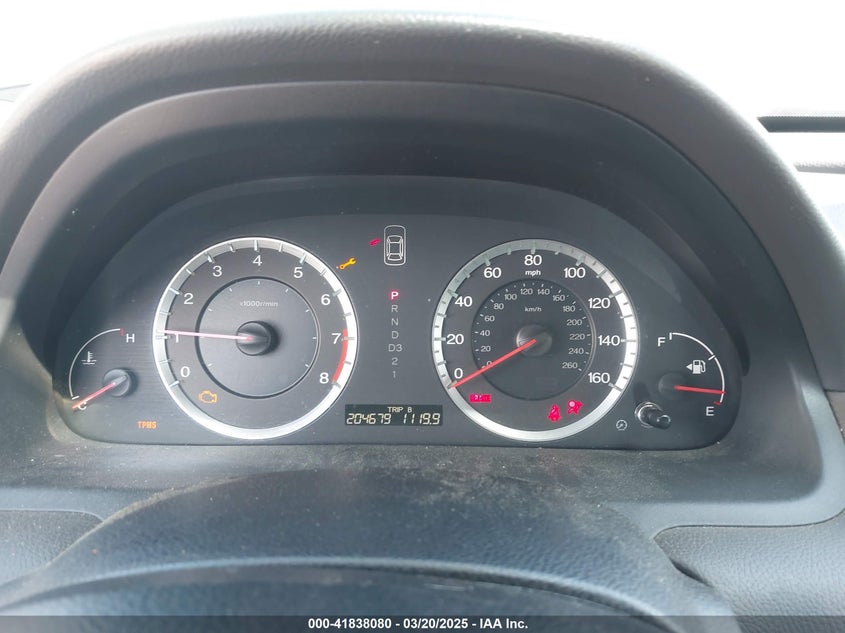 2008 HONDA ACCORD VIN: 1HGCP36738A049425