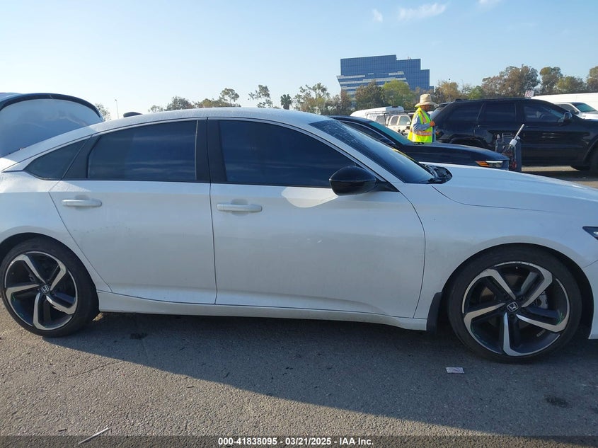 2022 HONDA ACCORD SPORT - 1HGCV1F3XNA037114