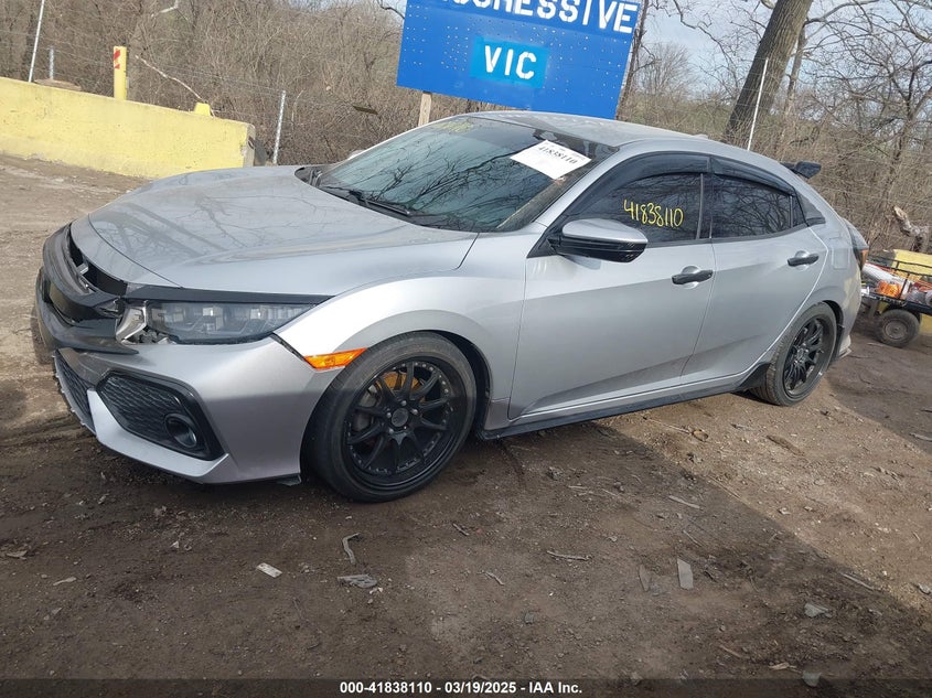 2017 HONDA CIVIC VIN: SHHFK7G43HU204373