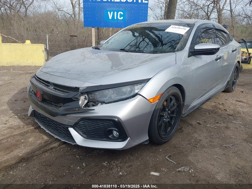 2017 HONDA CIVIC VIN: SHHFK7G43HU204373
