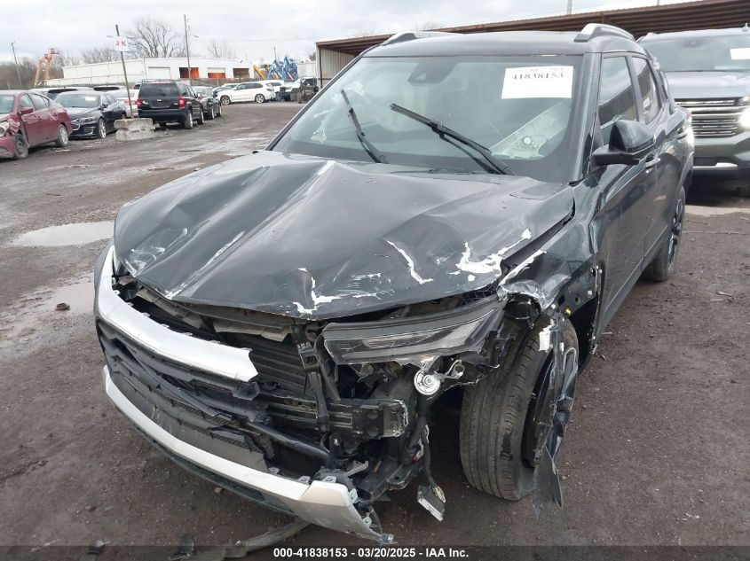 2022 Chevrolet Trailblazer Awd Lt VIN: KL79MRSL2NB103484 Lot: 41838153