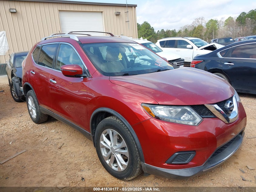 2016 NISSAN ROGUE SV - KNMAT2MV3GP702778