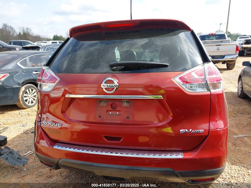 2016 NISSAN ROGUE SV - KNMAT2MV3GP702778