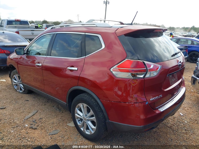 2016 NISSAN ROGUE SV - KNMAT2MV3GP702778