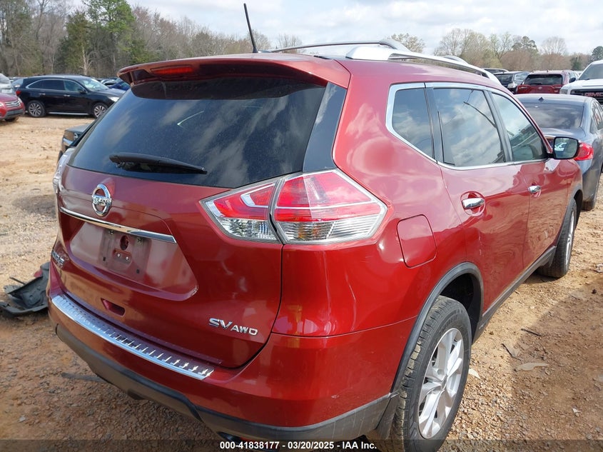 2016 NISSAN ROGUE SV - KNMAT2MV3GP702778
