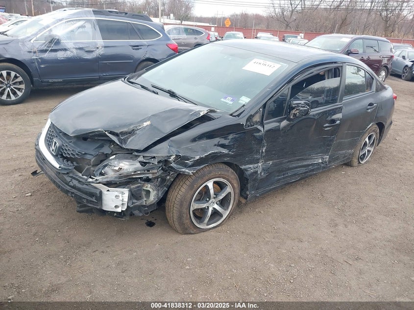 2015 HONDA CIVIC VIN: 19XFB2F76FE707561