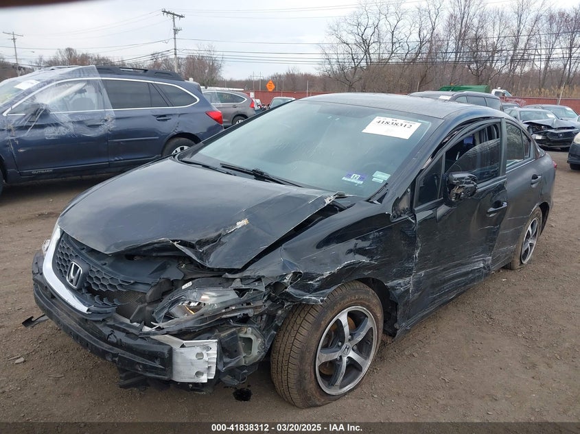 2015 HONDA CIVIC VIN: 19XFB2F76FE707561