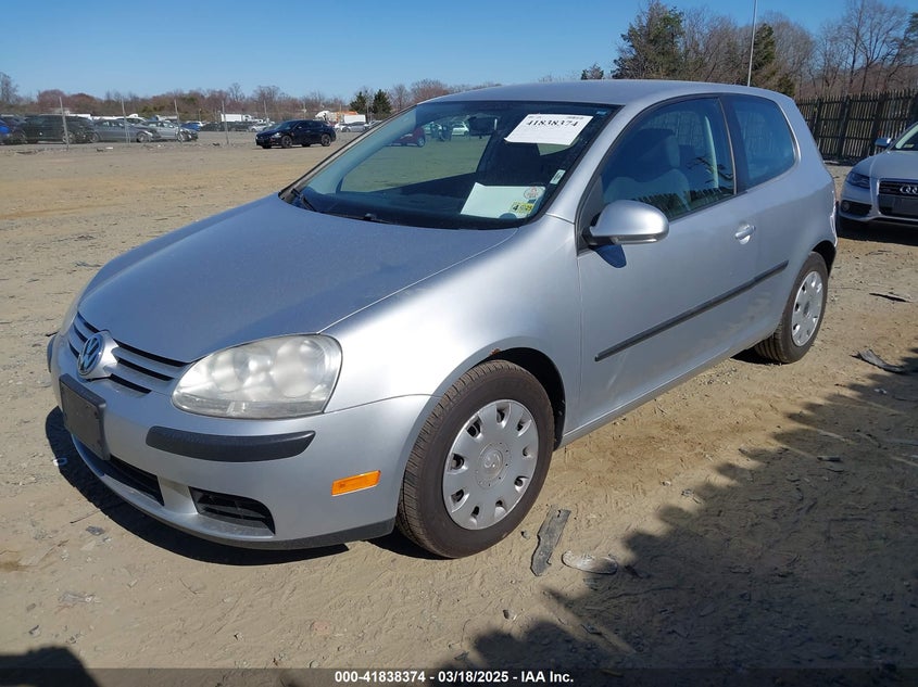 2007 VOLKSWAGEN RABBIT VIN: WVWBR71K67W170278