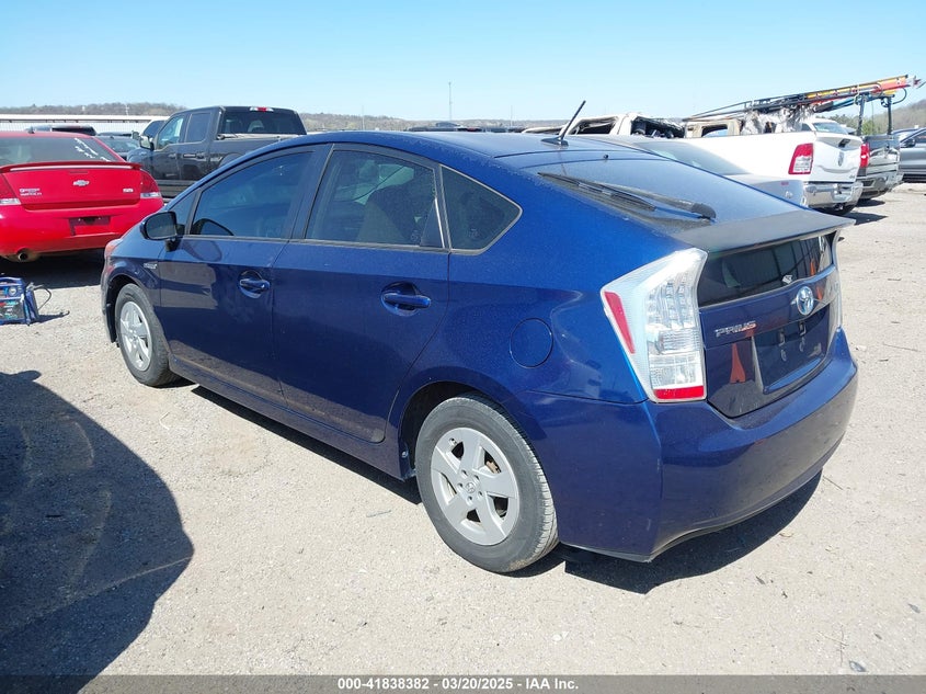 2010 TOYOTA PRIUS VIN: JTDKN3DU5A5120499