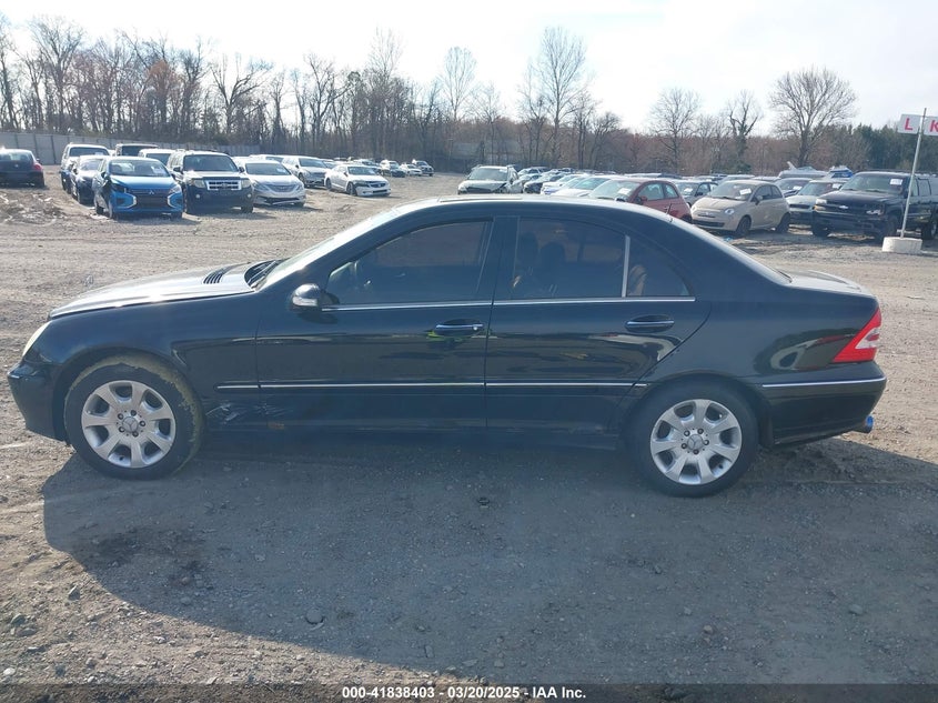 2006 MERCEDES-BENZ C VIN: WDBRF92H86F796224
