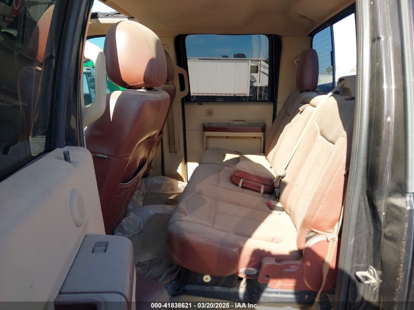 2013 Ford F-350 Lariat VIN: 1FT8W3DT7DEB33600 Lot: 41838621