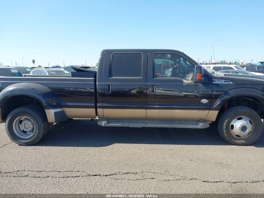 2013 Ford F-350 Lariat VIN: 1FT8W3DT7DEB33600 Lot: 41838621