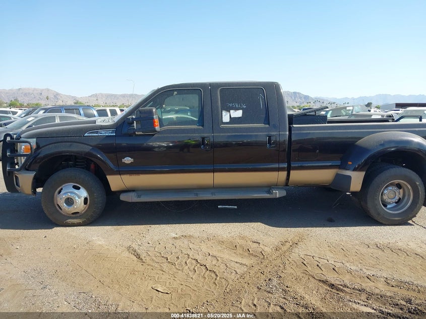2013 Ford F-350 Lariat VIN: 1FT8W3DT7DEB33600 Lot: 41838621