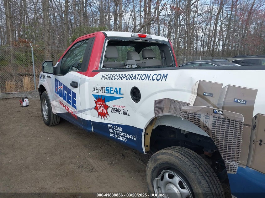 2018 FORD F-150 VIN: 1FTMF1CB7JKF68576