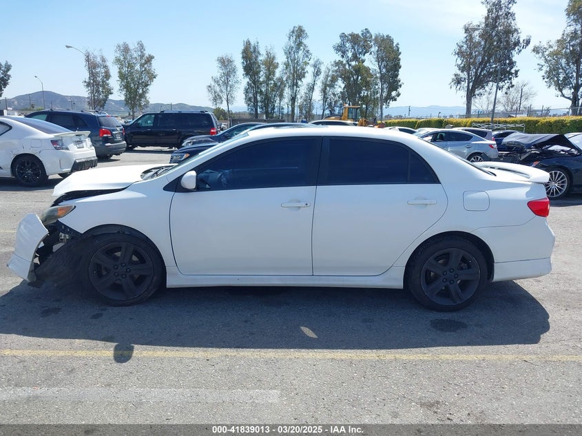 2009 TOYOTA COROLLA VIN: 1NXBE40E89Z103410
