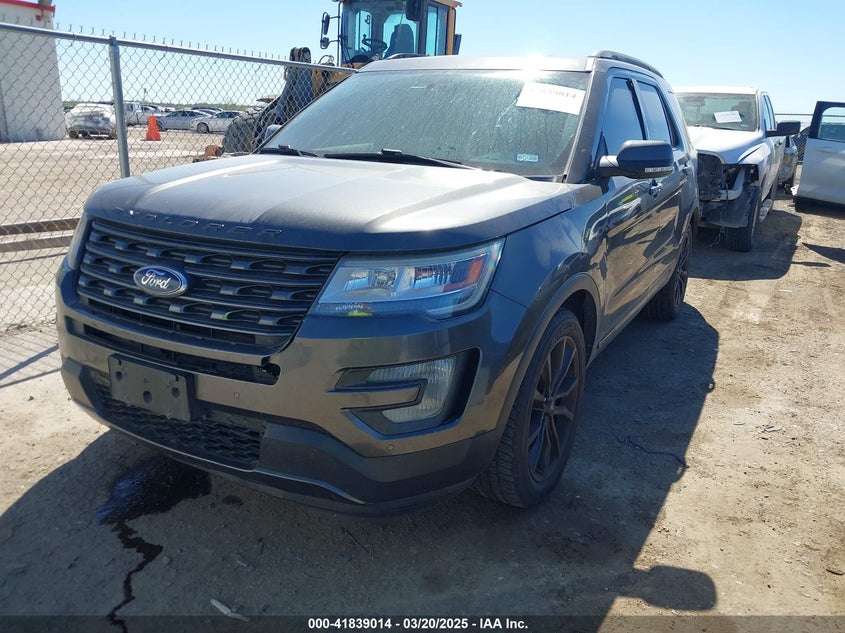 2017 FORD EXPLORER VIN: 1FM5K7DH6HGC31749