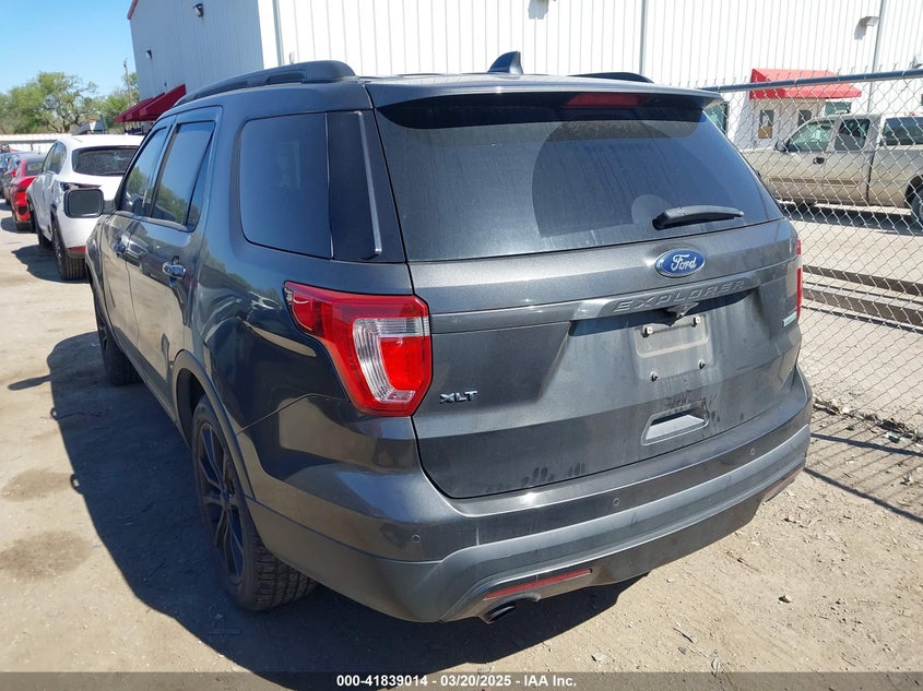 2017 FORD EXPLORER VIN: 1FM5K7DH6HGC31749