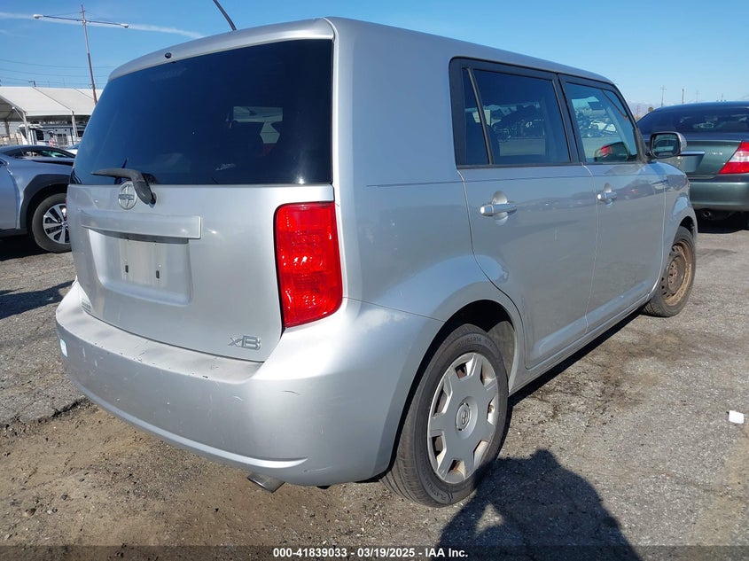 2008 SCION XB VIN: JTLKE50E181045090