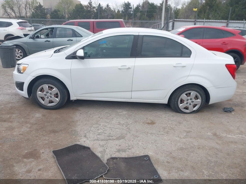 2014 CHEVROLET SONIC VIN: 1G1JA5SH9E4180377