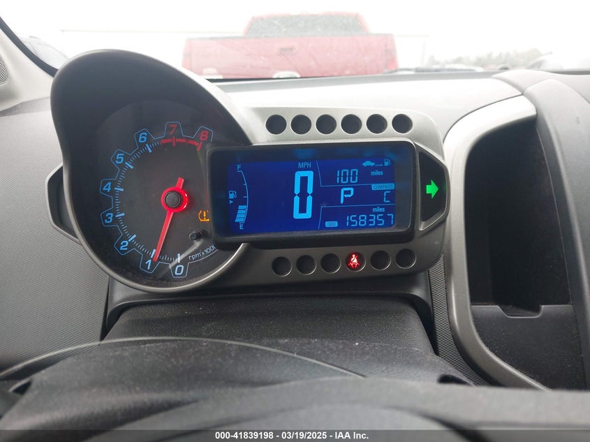 2014 CHEVROLET SONIC VIN: 1G1JA5SH9E4180377