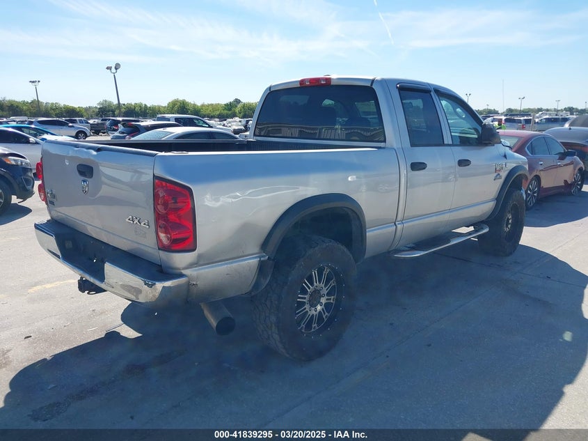 2008 DODGE RAM 2500 VIN: 3D7KS28A48G192256